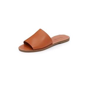 Brand new Madewell Boardwalk Slide Sandals, size 6